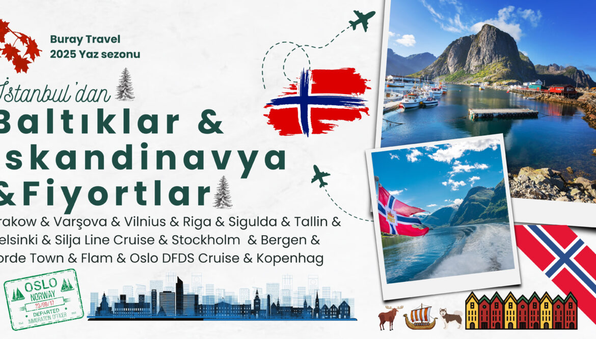 BÜYÜK İSKANDİNAVYA ve FİYORDLAR